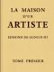 [Gutenberg 46183] • La maison d'un artiste, Tome 1